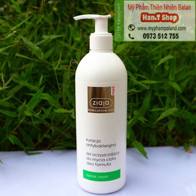 Sữa Tắm Ziaja Med Xanh Giảm Mụn Lưng, Ngực