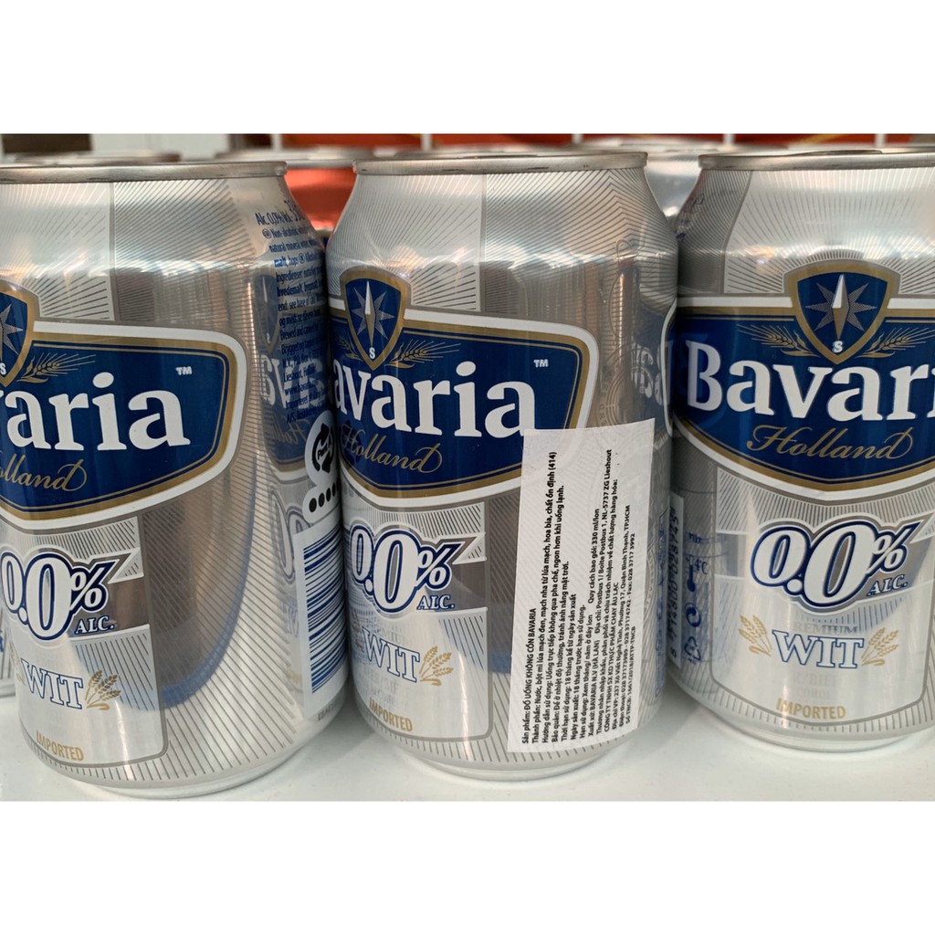 Bia Bavaria Wit thuần chay 330ml