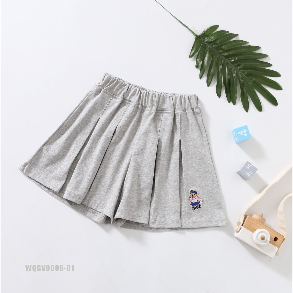 Quần giả váy cotton size lớn cho bé