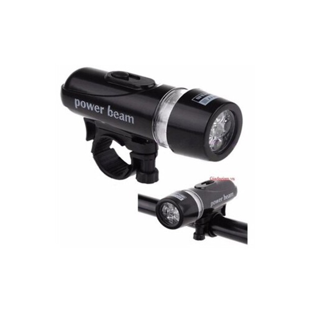 Bộ đèn pin gắn xe đạp và đèn chiếu hậu 5 Led WJ-101