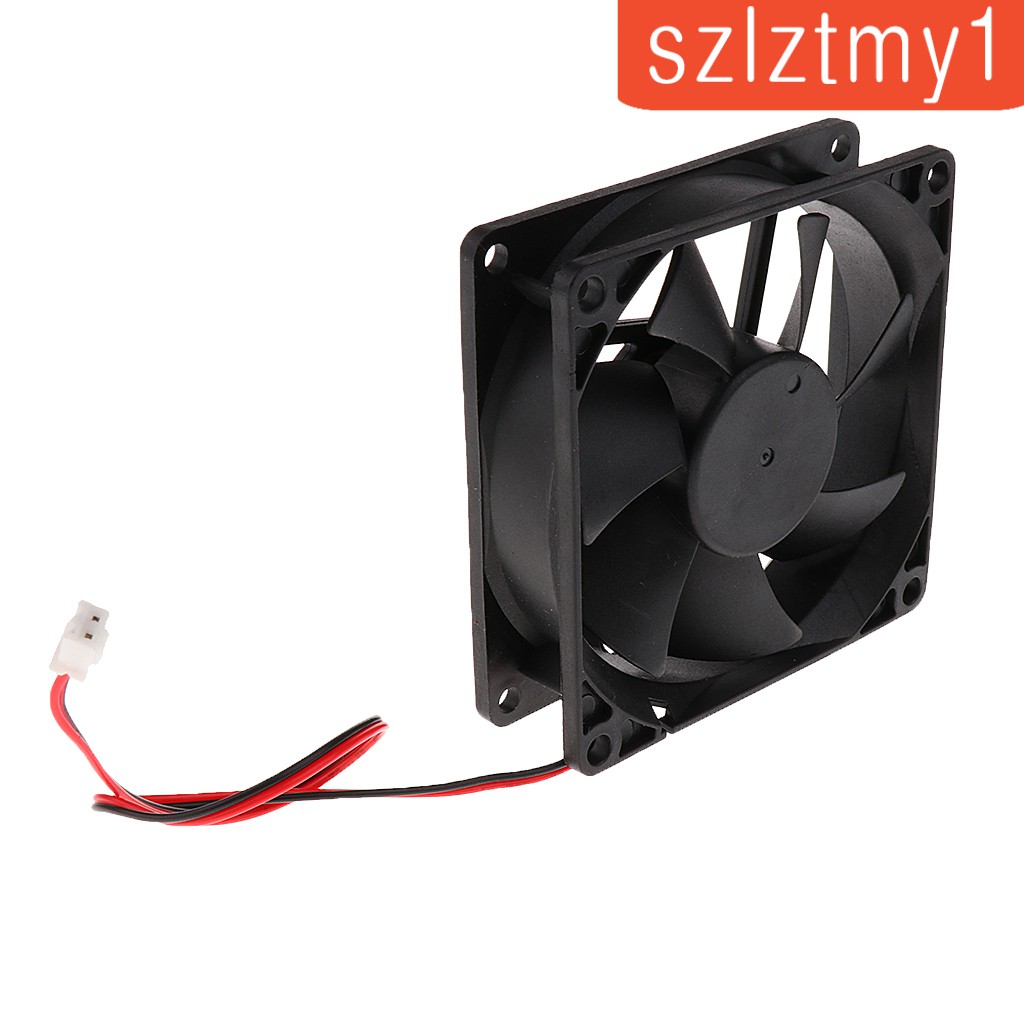 80mm Case Fan 12V DC PC CPU Computer Cooling Fan 2Wire 2Pin 8025