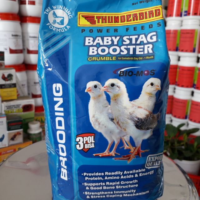 Gà con. Thức ăn gà con nhập khẩu gói 1KG