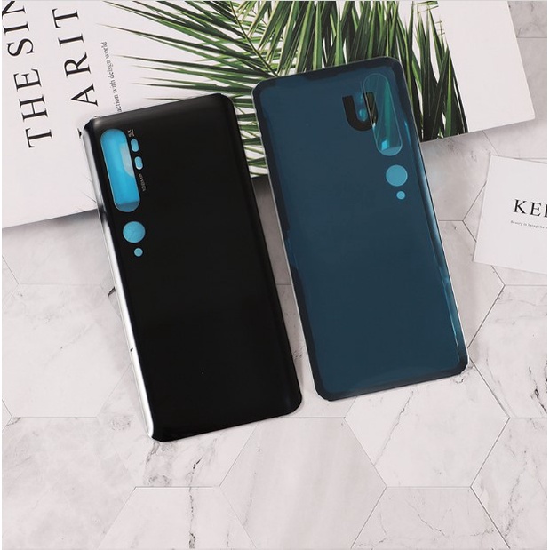 Nắp lưng Xiaomi Mi Note 10 / Mi Note 10 Pro  - Chất liệu kính - Tặng kèm keo