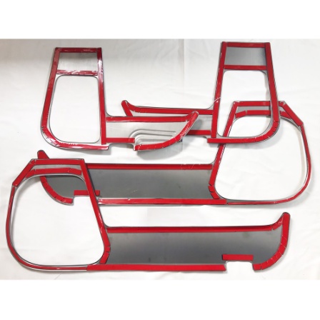 Ốp Tapli Cánh Cửa và mang loa Xe Toyota Prado, Hàng TiTan Cao Cấp