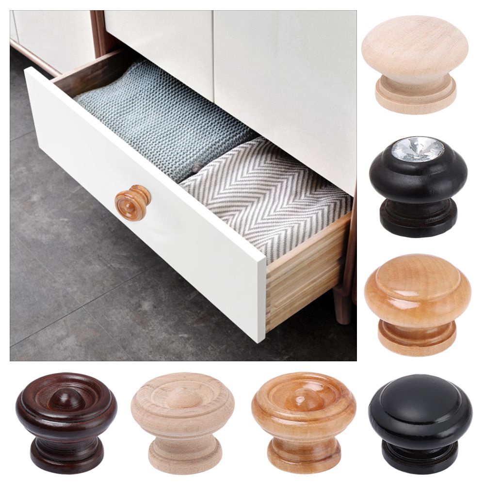 Tay nắm ngăn kéo tủ quần áo / tủ chén / đồ dùng nội thất chất liệu tự nhiên