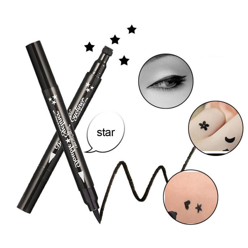 Bút Kẻ Mắt Dạng Lỏng 2 Trong 1 Nhanh Khô Chống Thấm Nước