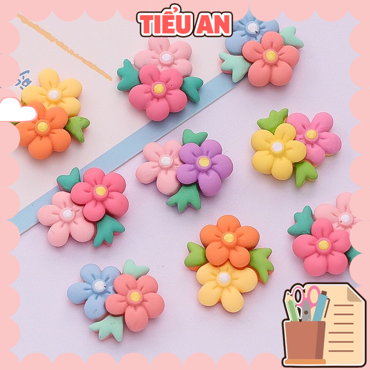 Charm  slime/ Dụng Cụ Charm Trang Trí   Hoa Trang Trí