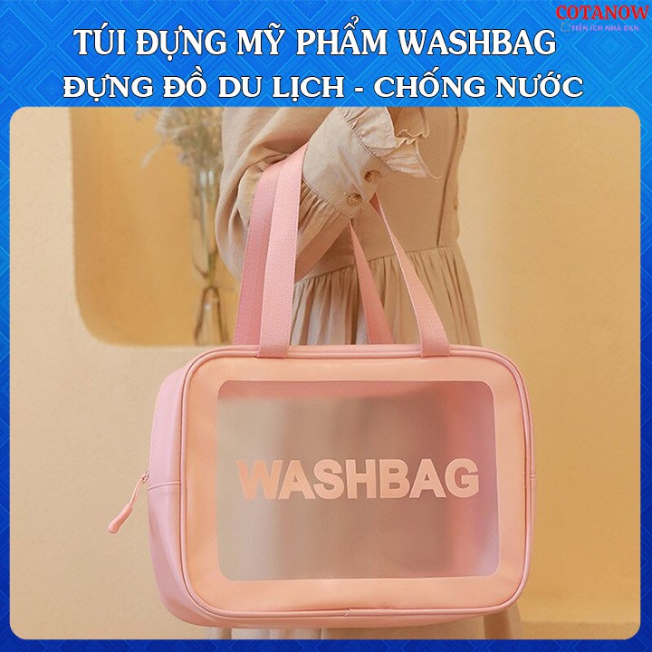 Túi Đựng Mỹ Phẩm Washbag Cao Cấp, Chống Nước COTANOW