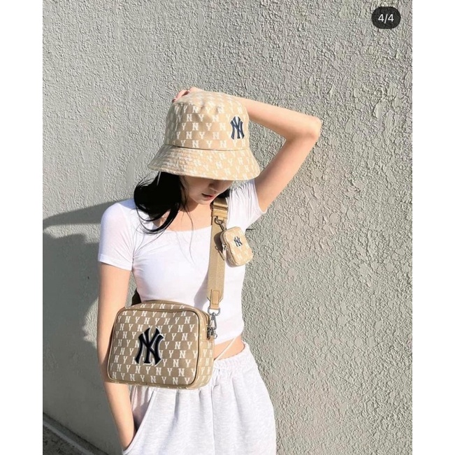 (1:1 TQXK) Mũ bucket 3 màu xanh - vàng - jean