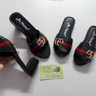 [Giày Dép MUNSU]_Set Guốc Mẹ & Dép Bé