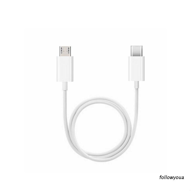 Dây cáp sạc dữ liệu USB-C đầu cắm loại C dài 100cm thông dụng cho Samsung Xiaomi Huawei PC