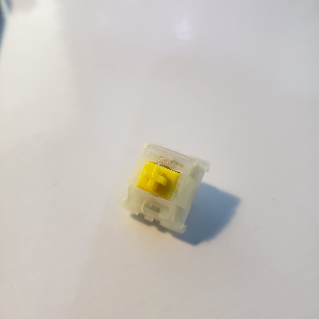 Switch Gateron Pro Milky Yellow dùng cho bàn phím cơ - Kicap