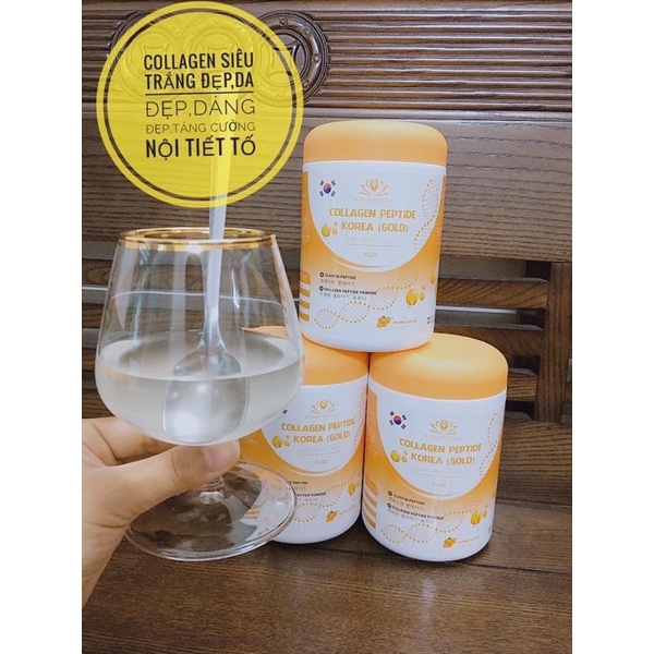 COLLAGEN THUỶ PHÂN VI CÁ THE PEPTID KOREA GOLD HÀN QUỐC CHÍNH HÃNG ĐẸP DA TRẺ HOÁ CƠ THỂ