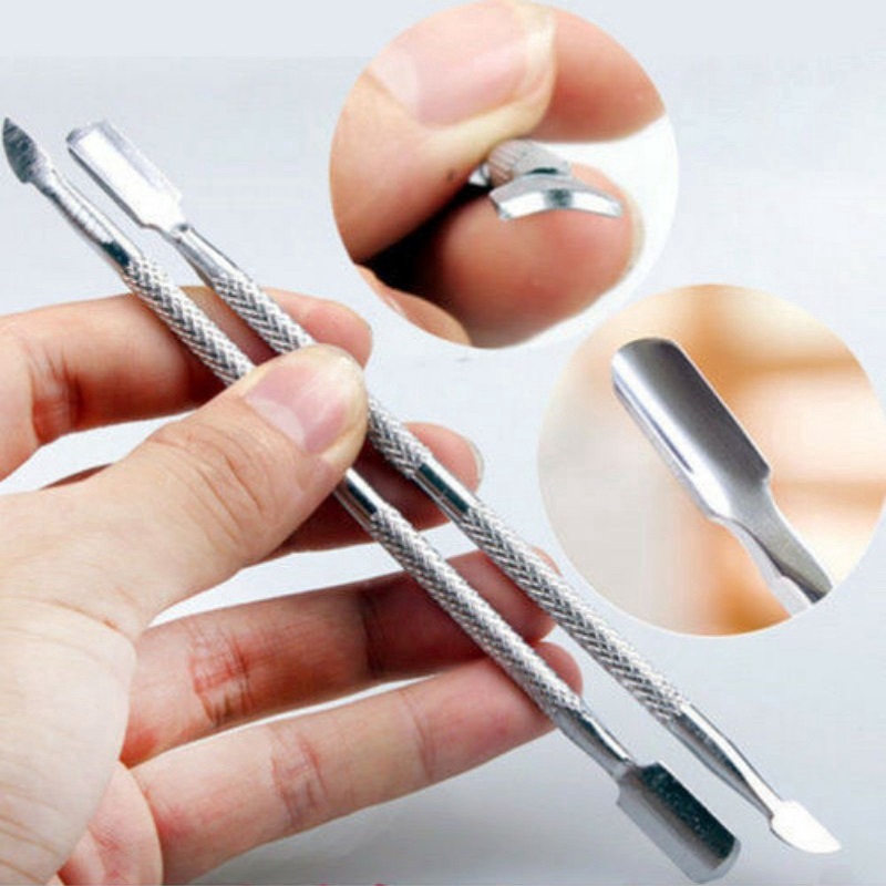 Dụng cụ làm móng chuyên nghiệp có 2 đầu bằng thép không gỉ