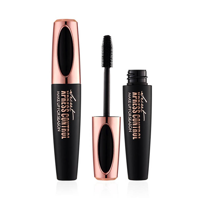 Mascara với đầu cọ silicone mềm giúp kéo dàn hàng mi và cho màu kháng nước