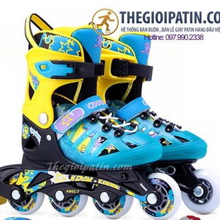 Giày Patin Trẻ Em Cougar MZS 867 mới chính hãng tặng kèm bộ bảo hộ