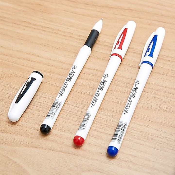 Bút gel nước Aihao / Hoa Việt - Bút chữ A có ngòi thay thế 0.5mm