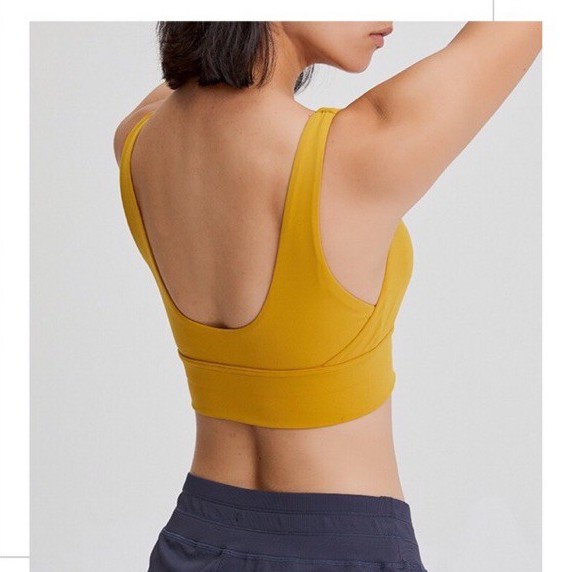 Áo Ngưc Thể Thao Lululemon Reversible có sẵn mút lót - Áo Tập Gym Yoga Vải Siêu Mềm