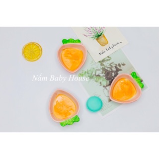 Chén / bát ăn dặm cà rốt mini