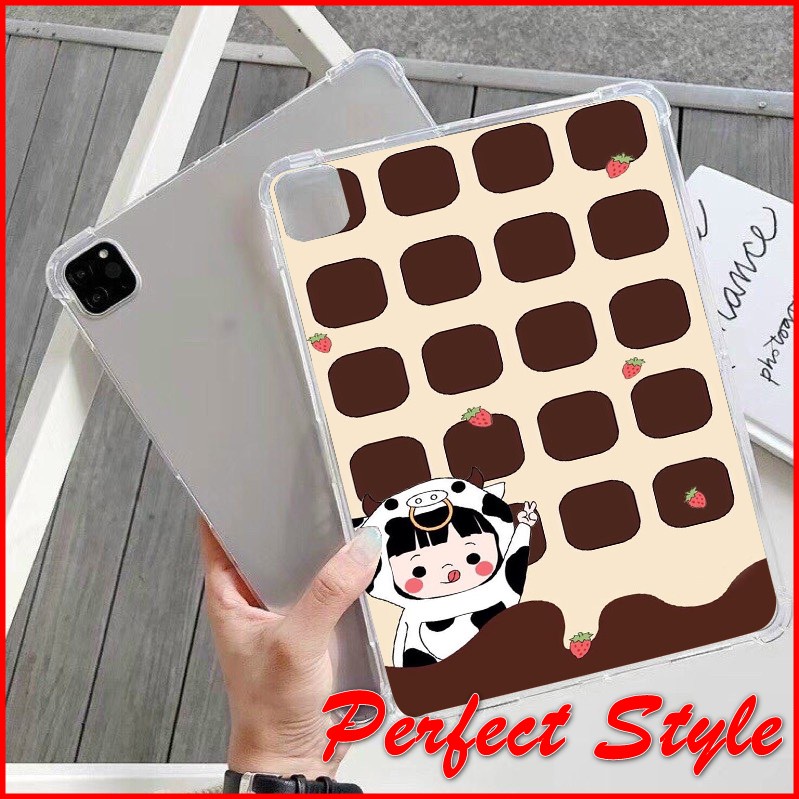 Ốp Lưng Phủ bóng Chống sốc IPad Air 1 2 3 4 5 Mini 1 2 3 4 5 10.2 Gen 5 6 7 8 9 10 10.5 10.9 New 2017 2018 M1 11 pro P7