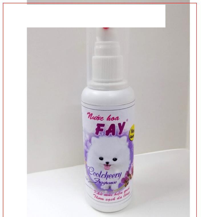 GV-  Hanpet.HCM Nước hoa chó mèo 90ml (2 loại) Nước hoa Fay CoolCheery En-Rosely cho thú cưng