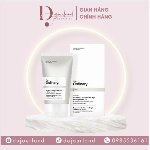 The Ordinary - Kem dưỡng Vitamin C The Ordinary Suspension 23% + HA Spheres 2%