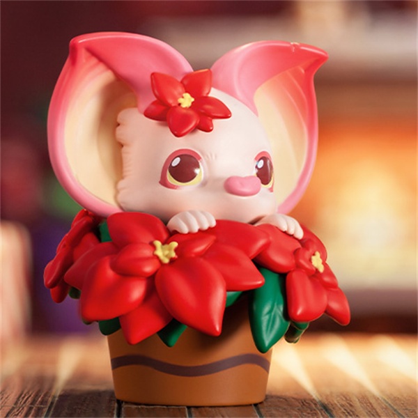 ★Hgtoys★Búp Bê Popmart YOKI Và Hộp Bí Ẩn Trang Trí Giáng Sinh