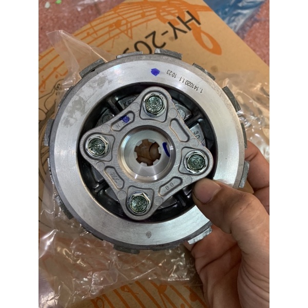 Full cụm bố nồi sau ráp xe honda 100cc
