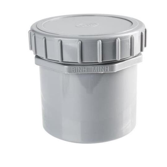 Bít xả ren ngoài  phi 60,90, 114,140 Bình Minh- Hàng chính hãng