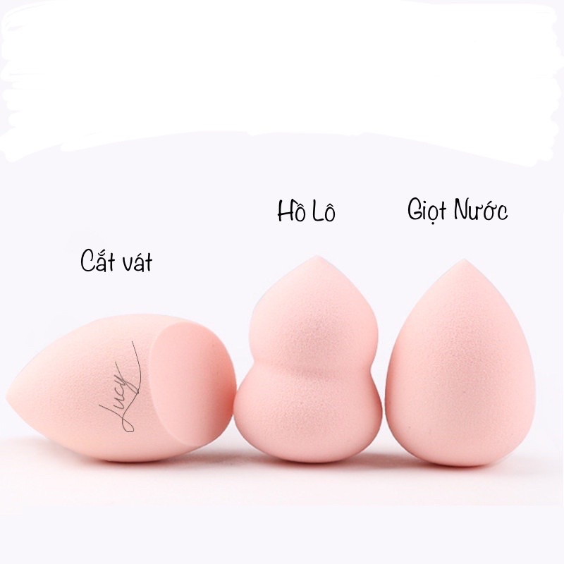 Mút tán kem nền mút trang điểm nhiều mẫu mềm mịn có hộp xịn xò đáng yêu