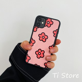 Ốp Lưng Pink Flowers iP [ TI STORE ]