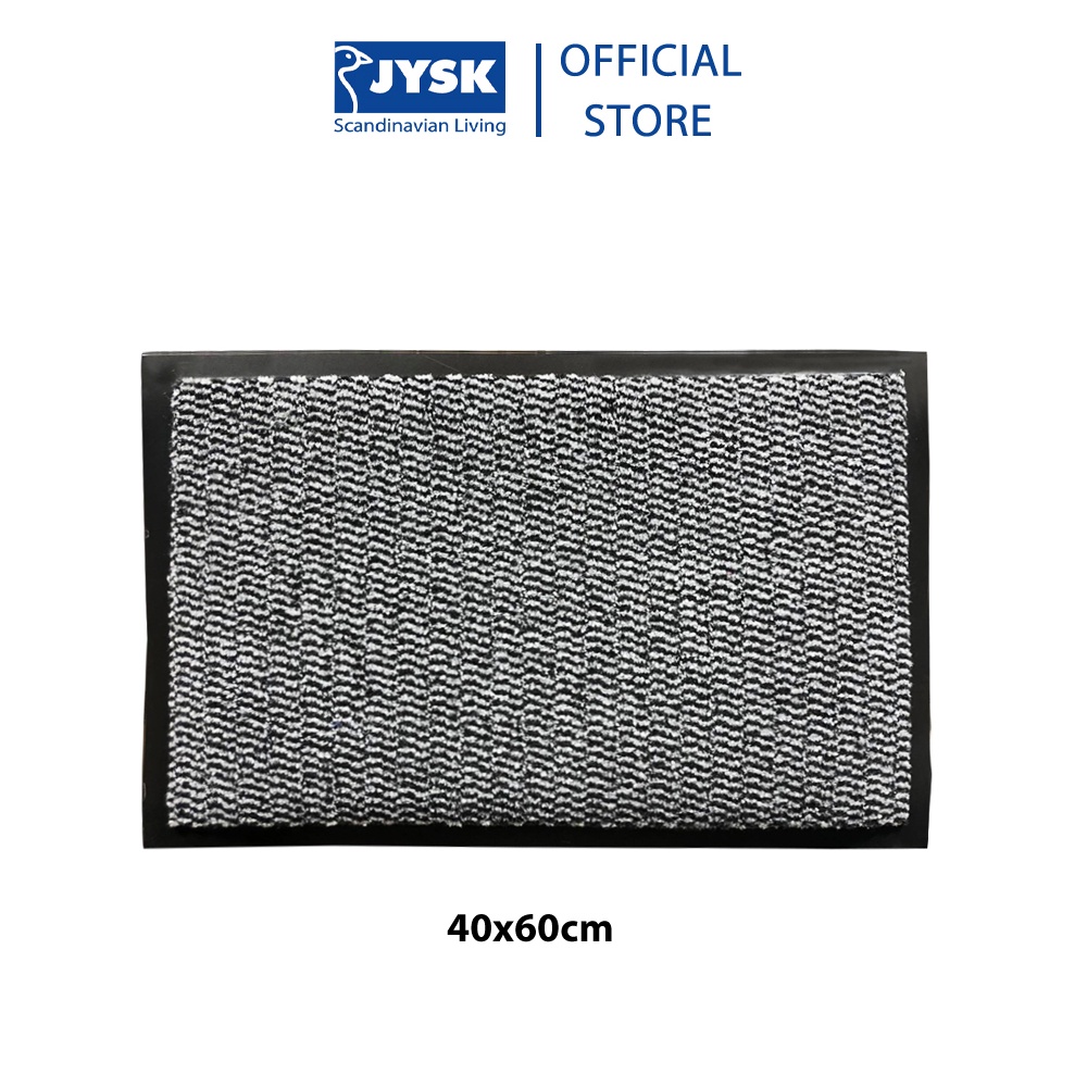 Thảm trải cửa | JYSK Furu | polypropylene chống bẩn màu xám