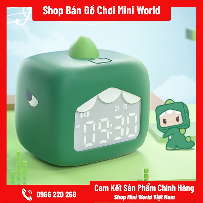 Đồng Hồ Báo Thức Mini World Gấu Con