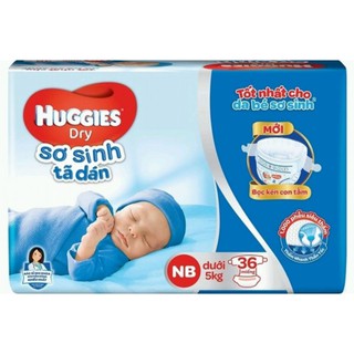 Bỉm dán huggies nb36. tintinshop