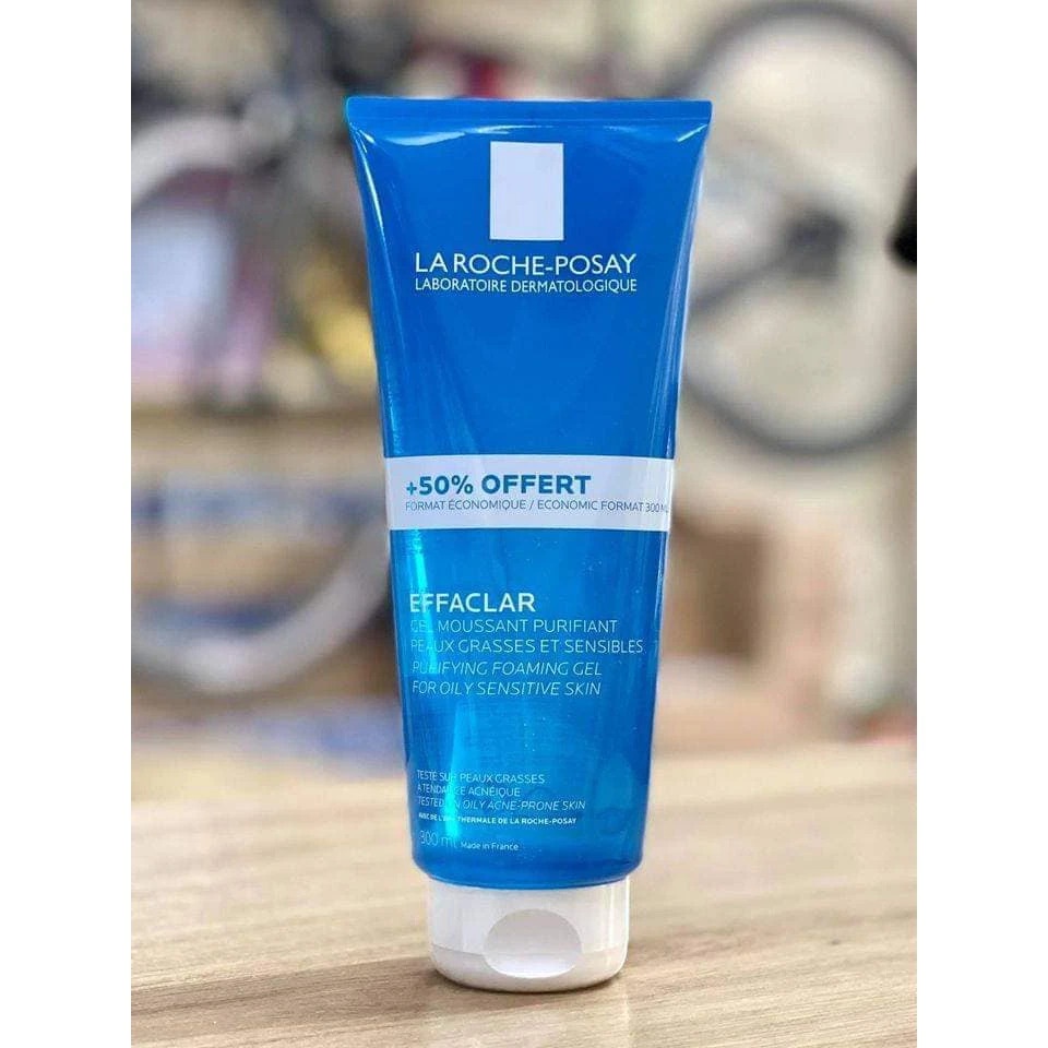 Gel Rửa Mặt Cho Da Dầu Mụn La-Roche-Posay +50 Offert 300ml