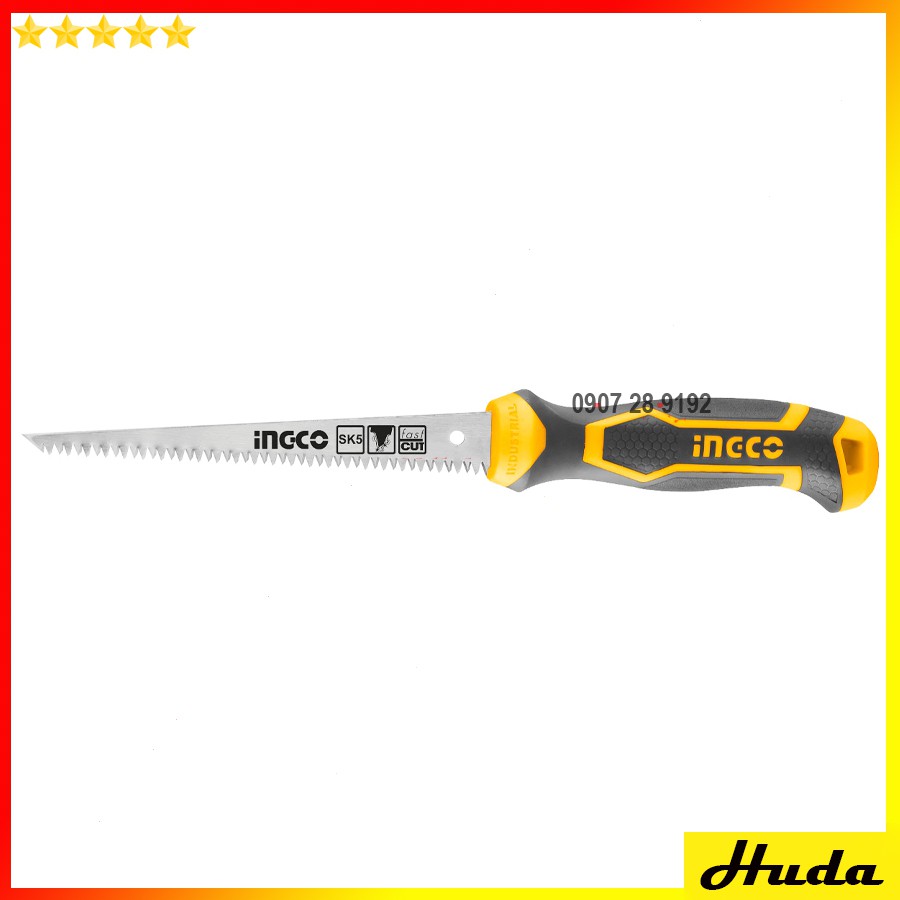 Cưa nhanh mỏ nhọn dài 150mm Total Ingco cưa gỗ chuyên dụng lưỡi SK5 siêu sắc bén chống cong gãy