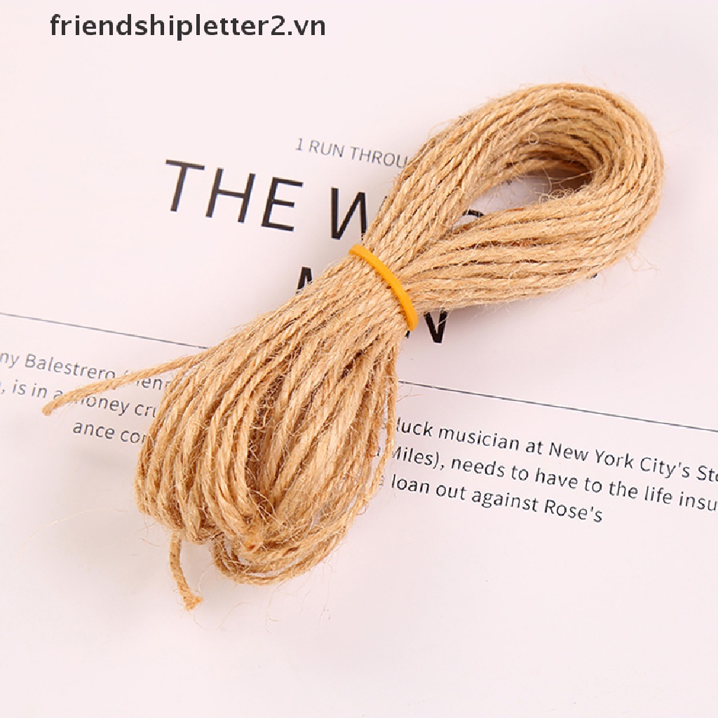 Dây Thừng Cotton Dài 10m Dùng Trang Trí Giáng Sinh
