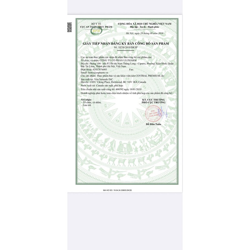 Thuốc bổ Vitamin tổng hợp Central Premium | BigBuy360 - bigbuy360.vn