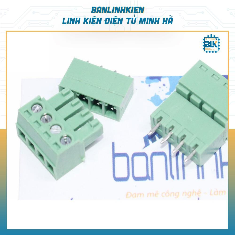 Đầu Nối, Cầu Đấu, Domino, Conector 4 Chân 2EDG