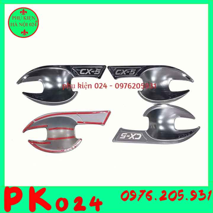 [CX-5 2018-2020 Titan] Bộ Ốp Tay Nắm Hõm Cửa Mazda CX5, CX-5 2018-2020 Titan