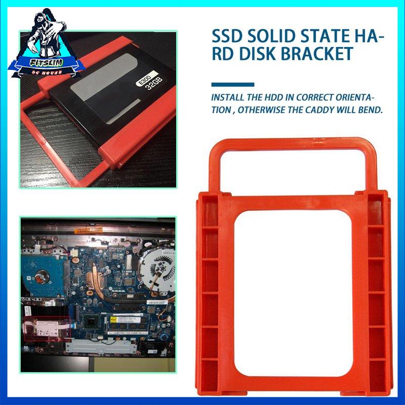 [Fitslim] 2.5 to 3.5 SSD HDD Notebook Hard Disk Drive Mounting Bracket Adapter Holder