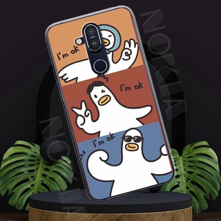 Ốp lưng nokia 8.1 mẫu bst thú cưng dễ thương tpu
