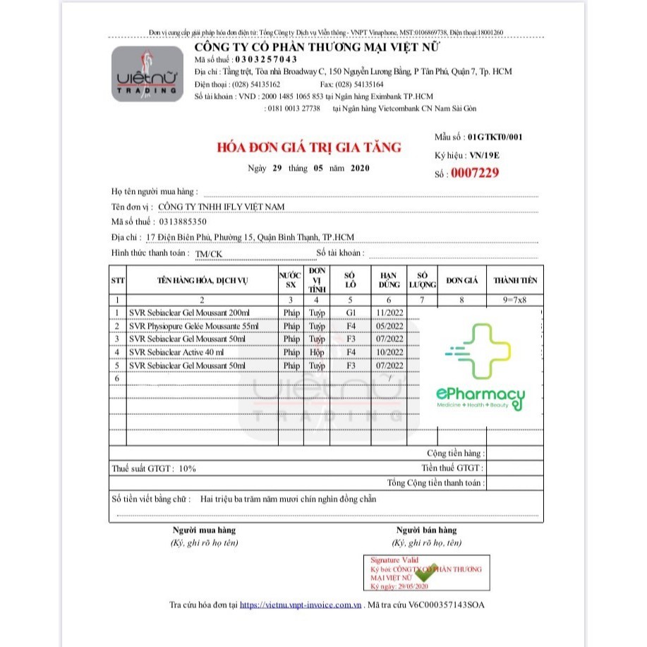 Gel rửa mặt SVR Sebiaclear Gel Moussant, không chứa xà phòng và loại bỏ tế bào chết