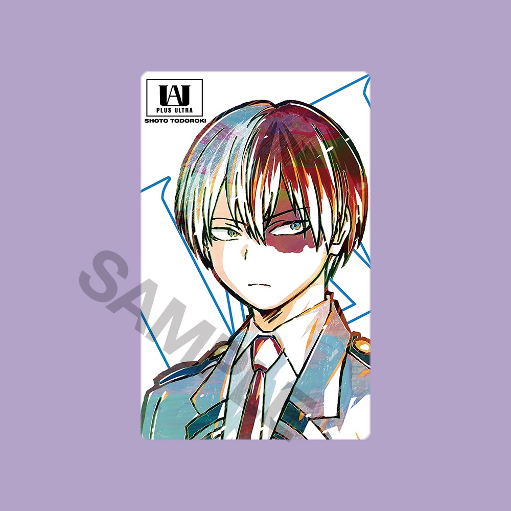 M4 Ảnh card bo góc in hình BOKU NO HERO ACADEMIA ver ANI ART Học Viện Anh Hùng thẻ bo viền 5*8cm anime chibi #