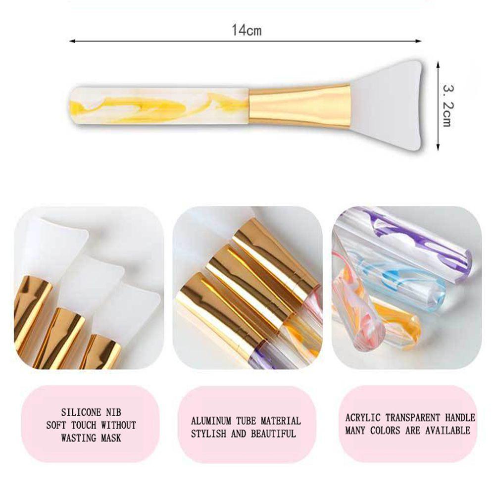 Cọ Silicon Đầu Mềm Phết Mặt Nạ Trang Điểm Làm Đẹp