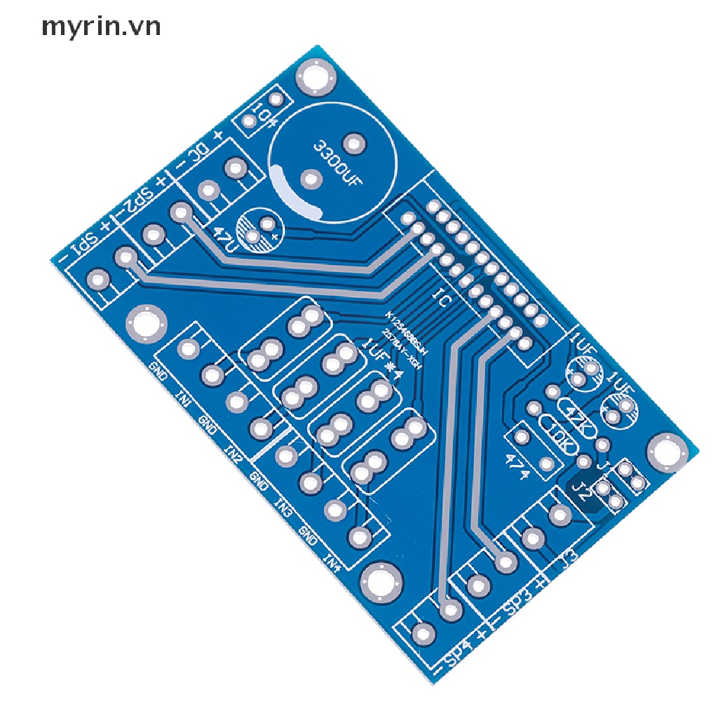 Bảng Mạch Khuếch Đại Âm Thanh TDA7388 4x41W DC 12V Cho PC Xe Hơi