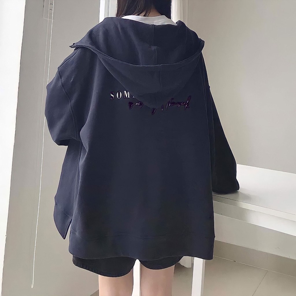 Áo khoác nỉ hoodie SOMEDAY có mũ nam nữ cá tính - VENUS