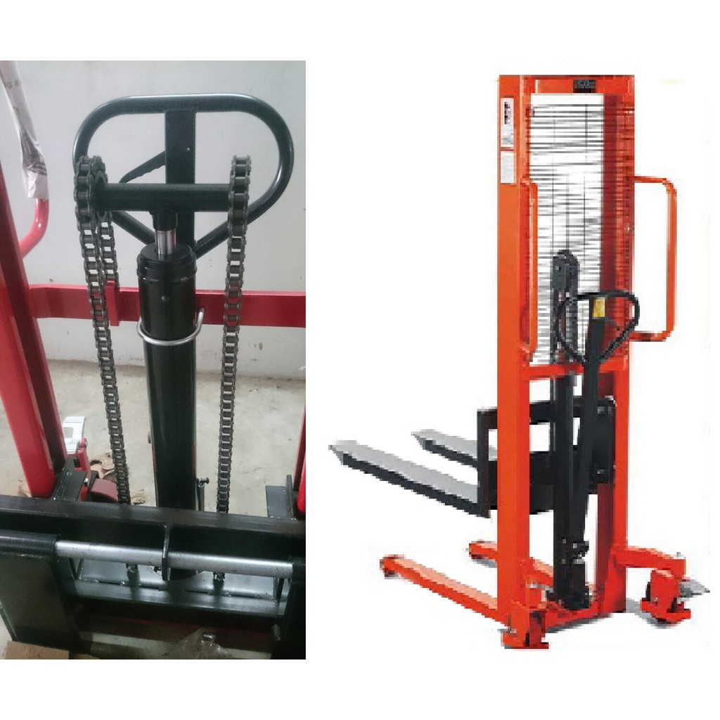 Bơm Xe Nâng Tay Cao 1 Tấn 1.6m