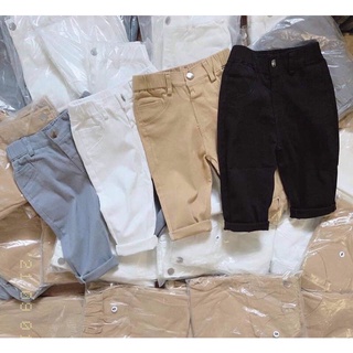 Quần dài kaki một cúc cho bé 8-20kg