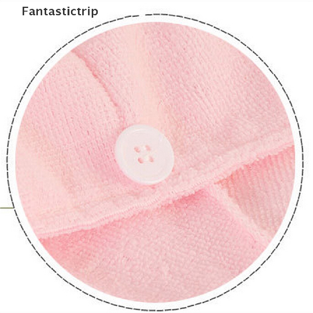 Khăn Trùm Đầu Làm Khô Tóc Sợi Nhỏ